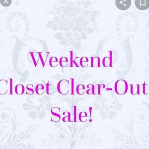 Weekend closet haul.
